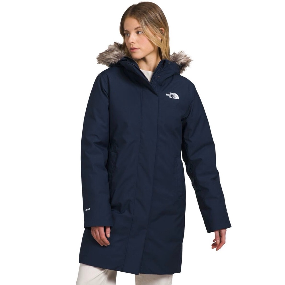 The North Face Women's Navy Arctic Down Parka NWT 0297